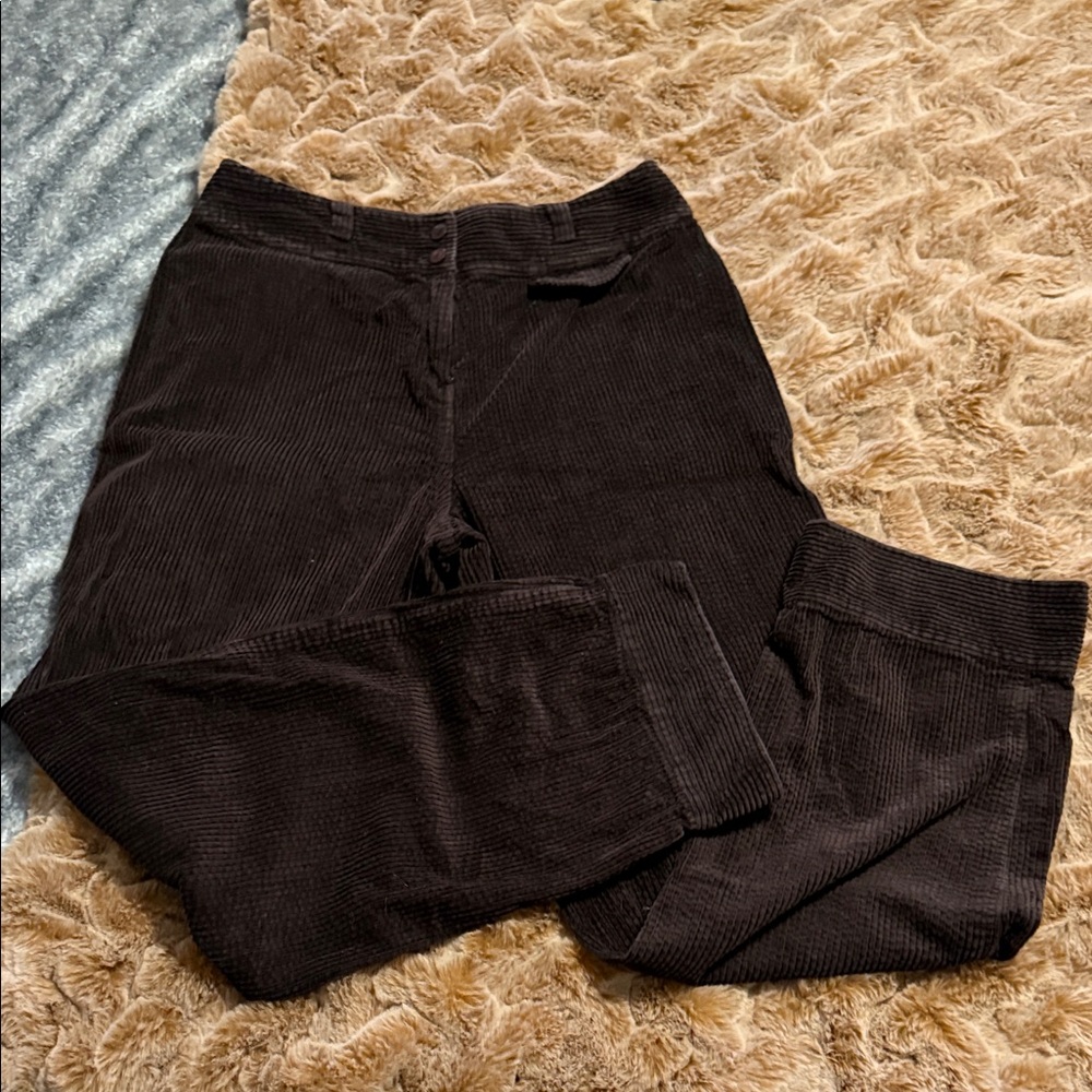 J Jill Brown Corduroy Pants - 12